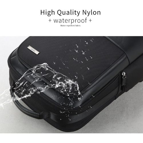 BOPAI 15.6'' USB-s laptop hátizsák, hátitáska fekete (851-025811)