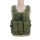 Military mellény, taktikai mellény katonazöld (BL042-ARMY-GREEN)