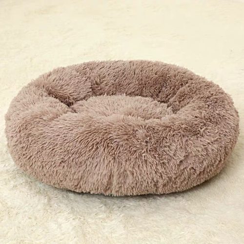 Kutyafekhely, kutyaágy extra puha barna 50cm (KA2002-BROWN-50) 4 kép