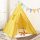 Teepee indián sátor, gyereksátor sárga (kids-teepee-160-yellow) 1 kép