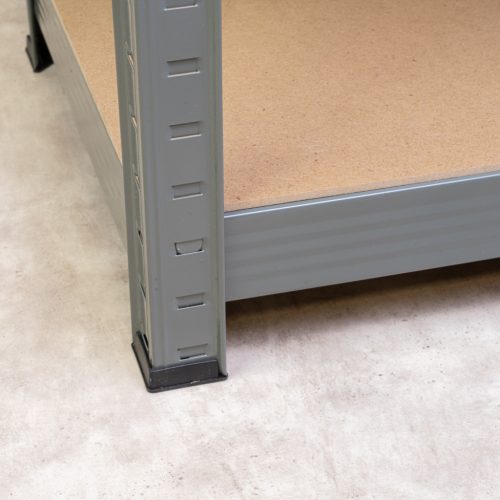 SZÜRKE 8db Salgó polc, 5 szintes 180x90x40cm (8dbx3752) 3 kép