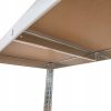 2DB Salgó polc, 5 szintes 180x90x30cm, horganyzott (2x4400) 10 kép